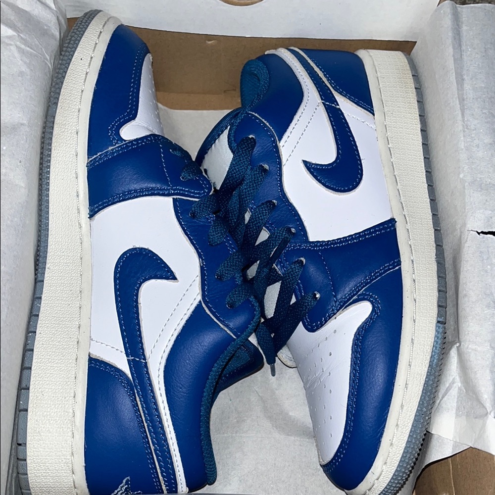 Kids Jordan 1s worn.